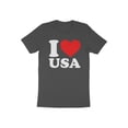thumbnail image 5 of Cool I Love USA 4th of July Independence Day Patriotic Gift T-Shirt United States of America Citizen Resident Presents Tshirt, 5 of 10