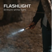 NEBO Franklin Taskbar 500 Lumen COB Work Light and Flashlight with 7 Light Modes, Great for Emergencies and Signaling, Grey