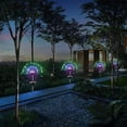 thumbnail image 6 of Morttic 120 LED Solar Fireworks Lights Outdoor Waterproof Wedding Garden Footpath Christmas Decorations Park Decoration (Colorful), 6 of 14