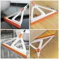 thumbnail image 2 of Pretyzoom Home Floor Cleaning Squeegee Broom in Orange Silicone for Tile Shower Walls and Deck Cleaning, 2 of 8