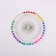 thumbnail image 3 of Shisuyan Sewing Head Pins Assorted Color Clothing Accessories Sewing 40Pcs, 3 of 9