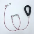 thumbnail image 3 of TopOne Pet Dog Traction Rope With Comfortable Handle Outdoor Anti-rust Anti-bite Steel Wire Leash, 3 of 6