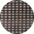 thumbnail image 1 of Ahgly Company Machine Washable Indoor Round Abstract Rosy Pink Area Rugs, 5' Round, 1 of 1