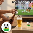 thumbnail image 5 of Soccer-Themed Bottle Opener – Keychain-Style Beer Opener, Perfect For Fans, Birthday Gifts, Coaches, Beer Lovers, And Sports Enthusiasts – Made Of Durable Metal – 2 Inches In Diameter., 5 of 7
