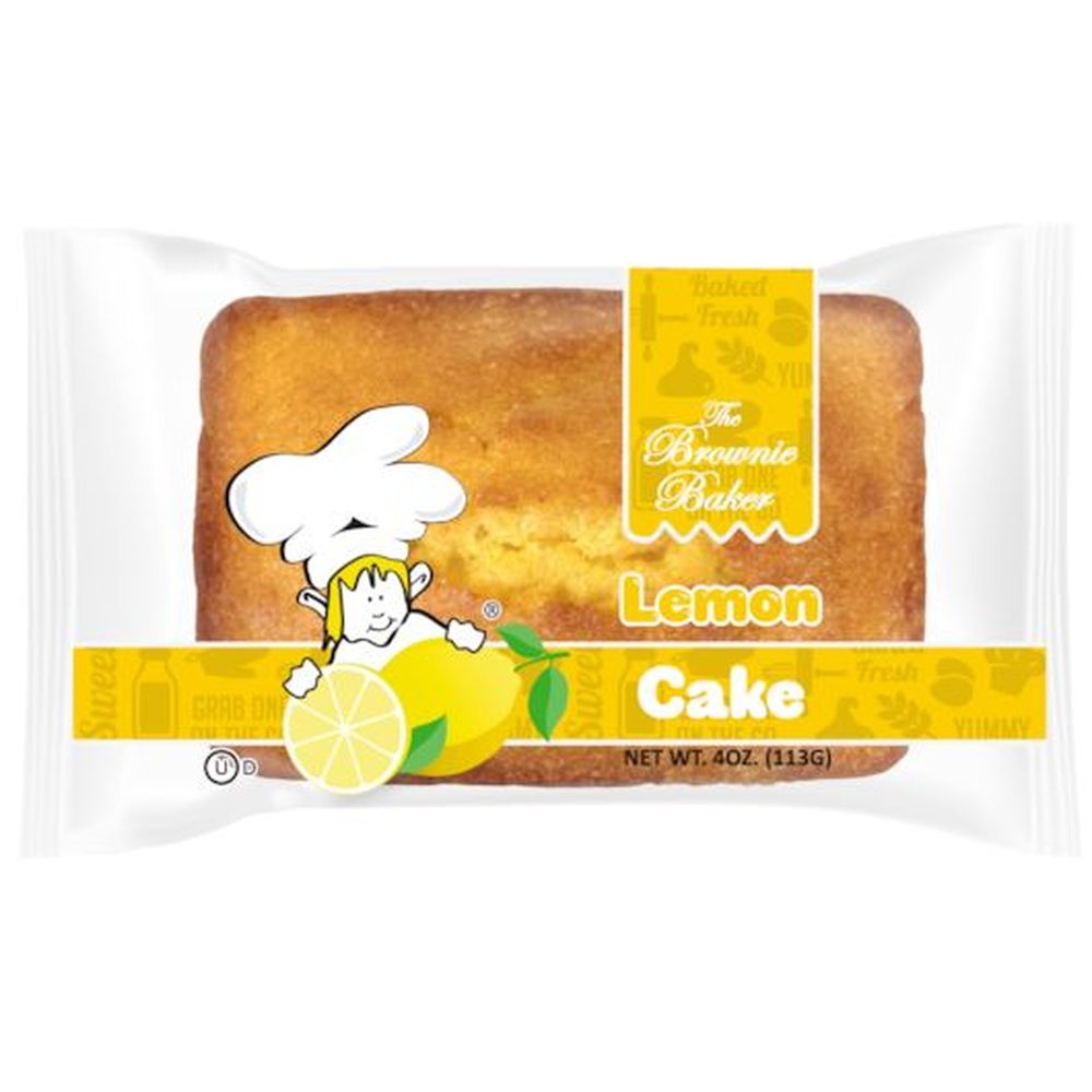 Brownie Baker Lemon Cake, 4 Ounce 54 per case