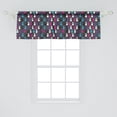 thumbnail image 2 of Ambesonne Abstract Animals Art Window Valance, Fun Cats, 54" X 18", Multicolor, 2 of 3
