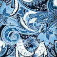 thumbnail image 2 of Grey, Jace 12x12 Gold Ornate Wood Framed with Double Matting Museum Art Print Titled - Overgrown Blue, 2 of 4