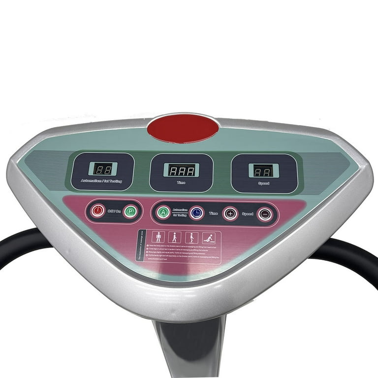 Whole Body Vibration Machine Exercise Platform Crazy Fit Massager 200W 110V  - Walmart.com