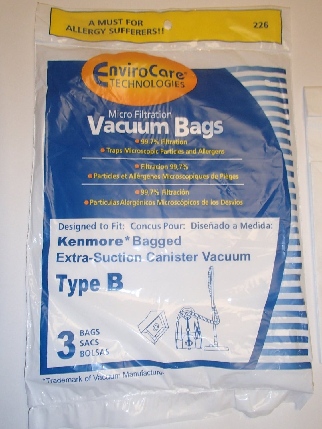Kenmore 20 50378 2050378 20 5037 Hoover A Vacuum Bags ~ GENUINE Pack of 8 Bags 