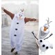 thumbnail image 2 of Nuevo disfraz de Disney para cosplay de Frozen, Olaf, muñeco de nieve, pijama para adultos y niños, mono de fiesta, vestido de forro polar con dibujos animados, ropa de dormir, regalos, 2 of 6