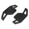 thumbnail image 3 of Pair Black Car Steering Wheel Shift Paddle Cover Shifter Extension Aluminum Alloy for Audi A3 A4L A5 A6 A7 A8 S5 Q5 Q7, 3 of 5