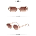 thumbnail image 4 of for Women & Men UV 400 Geometric Frame Small Rectangle Sunglasses Retro Sunglasses Polygonal Sunglasses 90s Shades C4, 4 of 8