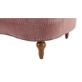 thumbnail image 6 of Jennifer Taylor Home La Rosa 42" Victorian Tufted Upholstered Living Room Accent Chair, Ash Rose Pink, 6 of 13