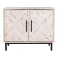 thumbnail image 2 of SEI Furniture Eslanton Anywhere Cabinet in White Washed/Dark Stained, 2 of 3