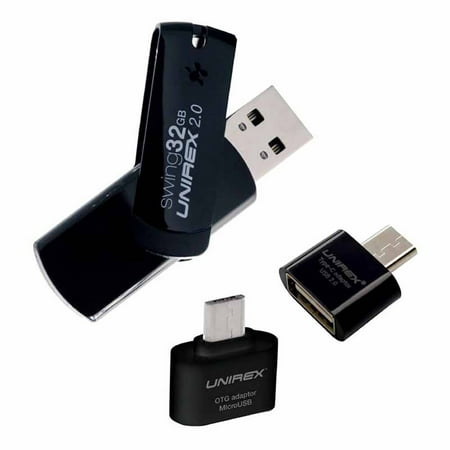Unirex USON232M 32GB USB with Adapter
