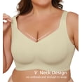 thumbnail image 3 of Daystry Smooth Wireless Bras for Women No Underwire Comfort Seamless Bras Full Coverage Everyday Bra New Upgrade, 3 of 9