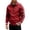 Wine, variant on Yungyresw Track Jacket Stripe Sleeves Bomber Zip Up Striped Jacket Slim Fit for Autumn Wear Sports