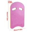 thumbnail image 3 of PONPRNGY 1Pc Swim Kickboard Bulk for Adults Kids Swimming Kickboard EVA Kick Board Swimming Equipment Swimming Training Aid for Unisex Adults Children Pool Exercise Workout, 3 of 4