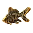 thumbnail image 1 of Brass Golden Wealth Statue de animales Figuras Arte en miniatura Ornament Regalo coleccionable para la decoración del automóvil del, 1 of 9