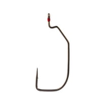 Mustad AlphaPoint Assault Wide Gap Hook #1 Black Nickel 6PK