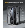 thumbnail image 2 of Funda magnética Miracase para iPhone 15 Pro Max negra, 2 of 6