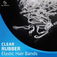 thumbnail image 5 of 700x Clear Elastic Hair Bands, Elastic Hair Ties, Hair Band, Hair Elastic, Small Hair Bands, Clear Hair Bands, Rubber Bands For Hair, Clear Hair Elastics, Small Elastic Bands, 5 of 5