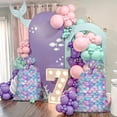 thumbnail image 4 of 2Pcs Extra Large Plastic Gift Bags Mermaid Rainbow 56"x 36" Jumbo Gift Bags for Baby Girls Mermaid Themed Birthday Party Favors Supplies, 4 of 4