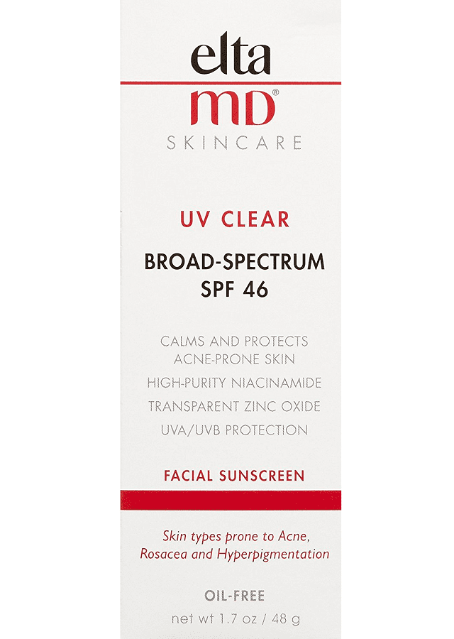 EltaMD UV Clear Broad-Spectrum SPF 46 Facial Sunscreen, 48 g / 1.7 oz