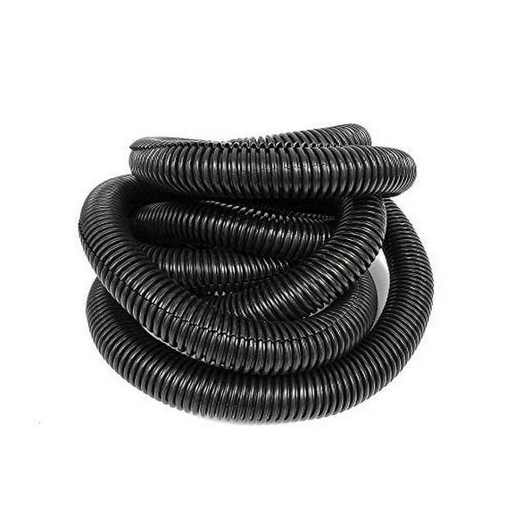 1.5" x 20' BLACK SPLIT LOOM TUBING Wire & Hose Cover Polyethylene Audio Video