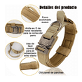thumbnail image 3 of Collar Y Cuerda Para Perros Caqui Belug  talla Mediana, 3 of 5