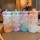 thumbnail image 2 of Vaso de agua de plástico con alto valor de color, taza espacial con gradiente, taza de agua de gran capacidad, ventosa, botella de agua de gran tamaño, 2 of 6
