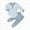 Blue, variant on Boys Clothes 2 Piece Winter Outfits Long Sleeve T-shirt and Camo Pants Sets Kids Clothes Boys,Active(White,0-3 Months)