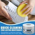 thumbnail image 2 of Crema Limpiadora de Tenis Jue-Fish para Calzado Deportivo y Lona, Kit de Limpieza con Esponja, Fórmula con Enzimas Biológicas para Quitar Manchas, 124g, 2 of 5