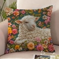 thumbnail image 7 of Under 5 Dollars! YZEGDCH Easter Throw Pillow Covers 18"x18" Spring Farmhouse Pillow Covers for Sofa Home Decoration Easter Gift, 7 of 7