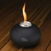 TIKI Brand Clean Burn Pearl of the Sea Tabletop Firepiece, Teal
