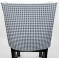 thumbnail image 4 of Light Blue & White Checked Gingham Dining Room Chair Back Covers or Seat Covers by Penny's Needful Things (Chair Back Cover Only) (18 W x 18 H CHAIR BACK), 4 of 4
