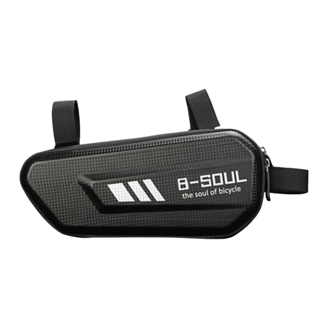 Bolsa de almacenamiento para cuadro de bicicleta shamjiam carcasa dura resistente al agua color negro
