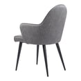 thumbnail image 5 of Silloth Dining Chair Gray Dining Chair, Modern Style, Plush and durable faux leather fabric, Steel, Indoor Dining, 5 of 5