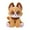plush toy #2, variant on Foxes Plush Toy, 1 Doll Included, High-Quality Short Plush Cotton Material, Soft And Cuddly Design, Ideal For Children And Doll Lovers, Brings Comfort And Warmth, Perfect For Home One Size Brown