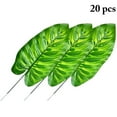 thumbnail image 3 of Artificial Leaf Creative Canna Indica Decorative Artificial Plant Fake Leaf, 3 of 9