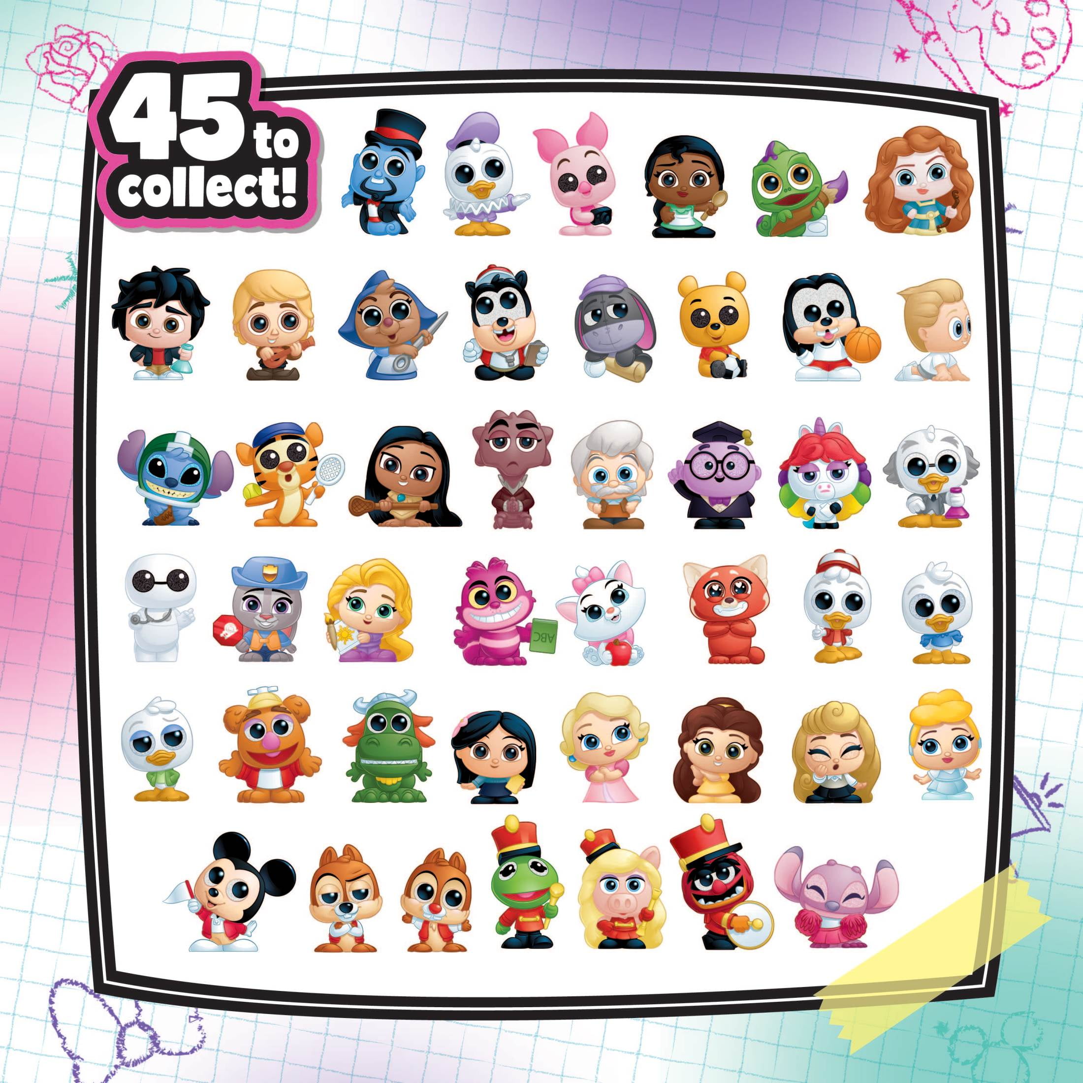 Disney Doorables NEW Academy Campus Crew Figure Pack, Collectible Blind Bag Figures, Styles May Vary, Kids Toys for Ages 5 up