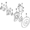 Genuine OE Mitsubishi Splash Shield - MB668706
