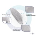 thumbnail image 4 of Almohada Down Alternative Súper Fresca Memory Foam Down Alternative, 4 of 8