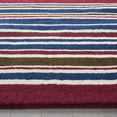 thumbnail image 5 of SAFAVIEH Kids Stripes Striped Cotton Area Rug, Ivory/Multi, 8' x 10', 5 of 8