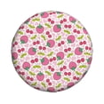 thumbnail image 3 of Rv Spare Tire Cover 16 inch - Cute Berry Strawberry Love Tire Covers for Trailers, Adjustable Camper Spare Tire Cover, 3 of 7