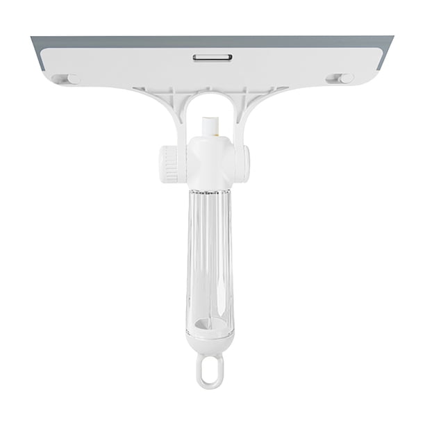 XWSHYW Pinceles Cepillo Multitusos para Limpiar Ventanas Del Hogar, Limpiaparabrisas para Mesa de Comedor y Baño, Raspador de Limpieza de Doble Cara Cuatro En Uno con Botella Rociadora Incorporada