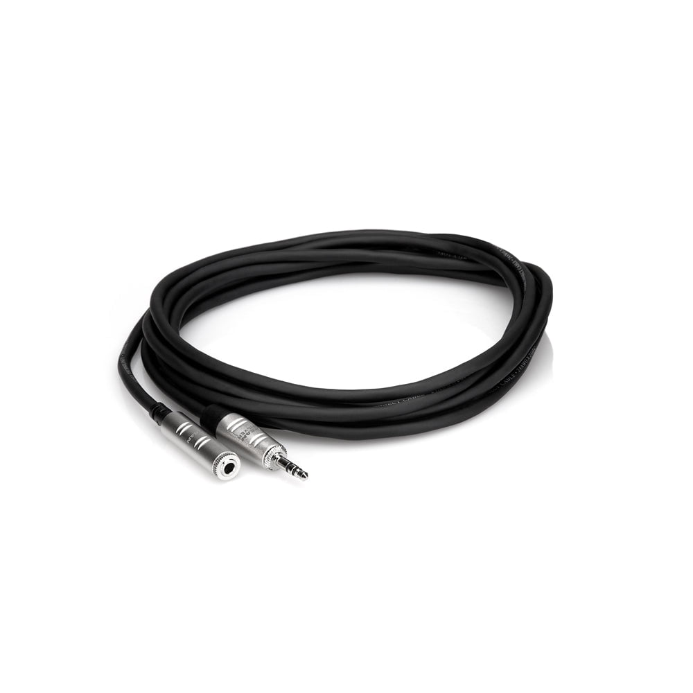 Hosa HXMM-010 Pro Headphone Extension Cable REAN 3.5 mm TRS to 3.5 mm TRS 10 ft