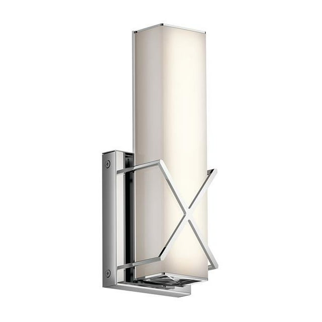 Kichler 45656CHLED Trinsic 30W 1 Light LED Wall Sconce, Chrome
