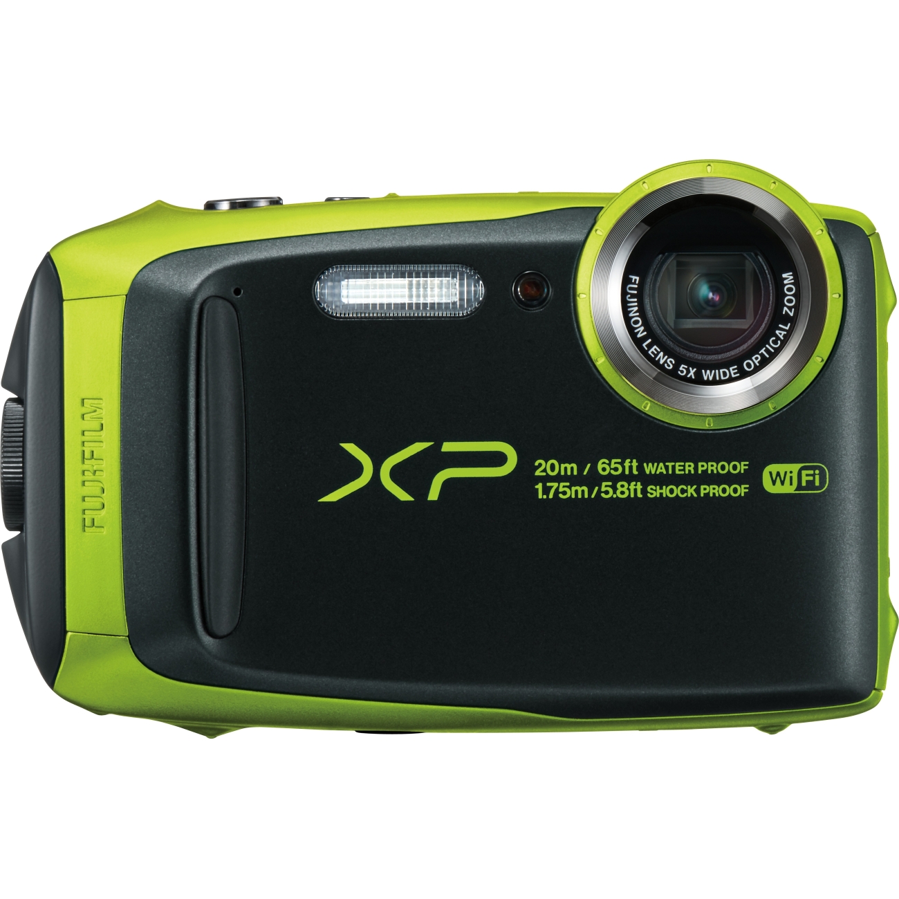 Fujifilm FinePix XP120 Digital Camera - Lime - Walmart.com