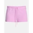 thumbnail image 5 of No Boundaries Sleepwear Shorts, 2.5'' Inseam, Women’s and Women’s Plus XXS-3X, 5 of 5